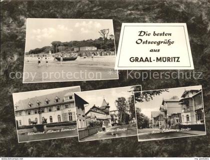 Graal-Mueritz Ostseebad Strand Seeheilbad Assmann Karl Marx Stadt Rosa Luxemburg