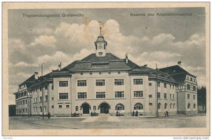 ALLEMAGNE - GRAFENWÖHR - Truppenübungsplatz - Kaserne des Arbeitskommandos