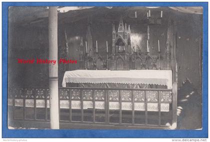 CPA photo - GRAFENWÖHR / GRAFENWOEHR Lager - Chapelle du Camp de prisonniers - 1914 / 1918 - WW1 poilu