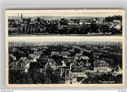 Grafenwoehr Truppenuebungsplatz Stadtblick