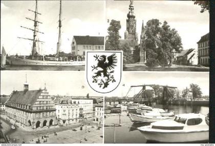 Greifswald Mecklenburg Vorpommern Greifswald Schiff Rathaus
