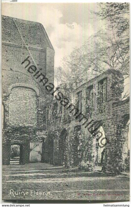 Ruine Eldena - Verlag Albert Erdmann Greifswald ca. 1910
