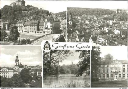 Greiz Thueringen Greiz Schloss Kirche