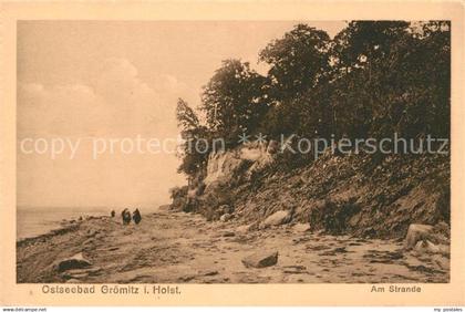 Groemitz Ostseebad Am Strande