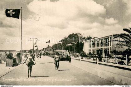 Groemitz Ostseebad Promenade und Kurmittelhaus