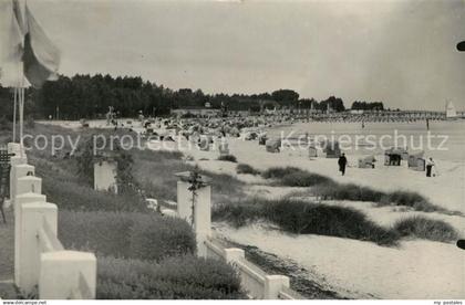 Groemitz Ostseebad Strandpartie