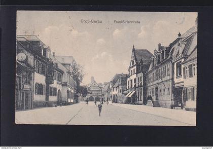 Dt. Reich AK Gross-Gerau Frankfurterstrasse