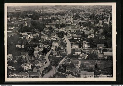 AK Grossröhrsdorf, Fliegeraufnahme, Teilansicht