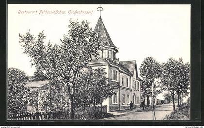 AK Grossröhrsdorf, Restaurant Feldschlösschen