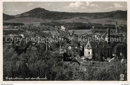Grossschoenau Sachsen Panorama Kirche