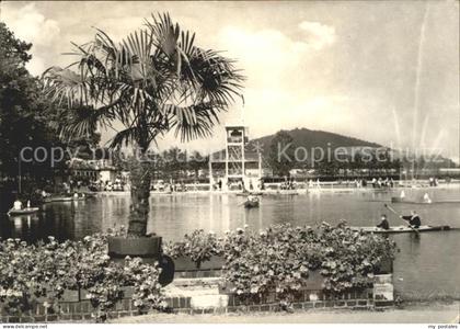 Grossschoenau Sachsen Waldbad Fontaene