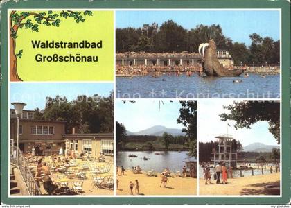Grossschoenau Sachsen Waldstrandbad