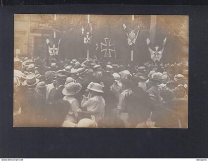 Dt. Reich AK Das Eiserne Kreuz in Grünberg 1915