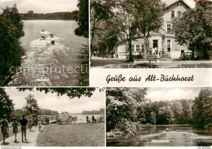 Alt-Buchhorst Gruenheide Mark Peetzsee Gaststaette am Moellensee Strandweg Kiess