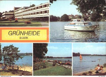 Gruenheide Mark Erholungsheim am Werlsee Peetzsee