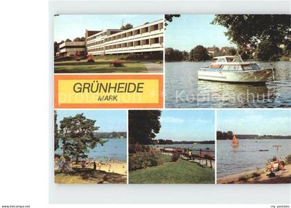 Gruenheide Mark Erholungsheim am Werlsee Peezsee