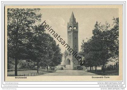 Berlin-Grunewald - Grunewald-Turm - AK 1930