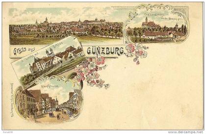 cp allemagne GUENZBURG Gruss aus