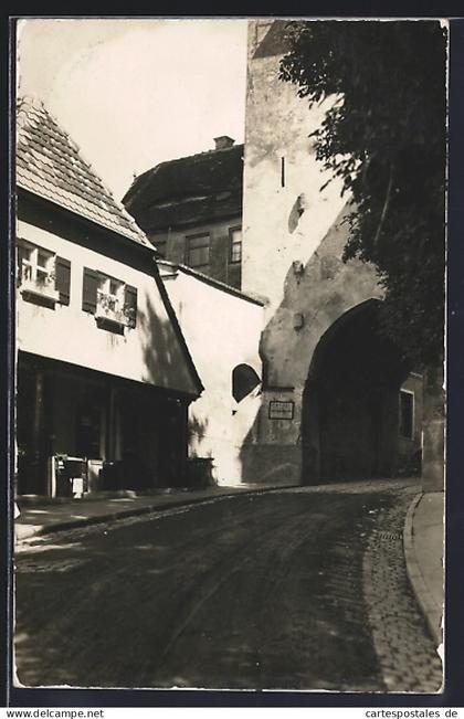 Foto-AK Günzburg, Am Stadttor