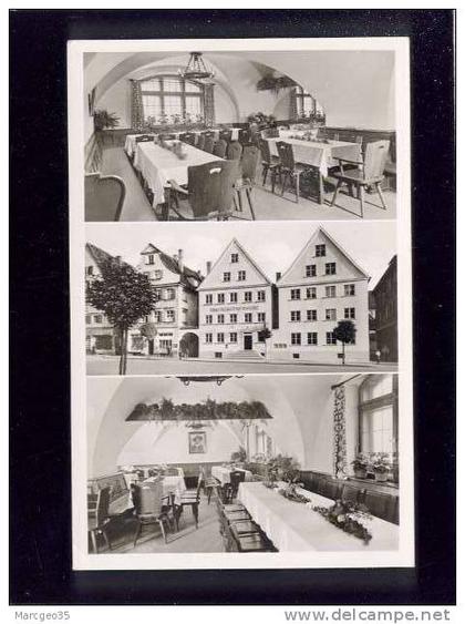 guenzburg brauereigaststatte " zur münz" 3 vues édit.w.fellerer