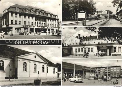 Guestrow Mecklenburg Vorpommern Hotel Stadt Guestrow Ernst Barlach Theater Bahnh