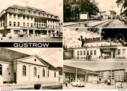 Guestrow Mecklenburg Vorpommern Hotel Stadt Guestrow Ernst Barlach Theater Busba