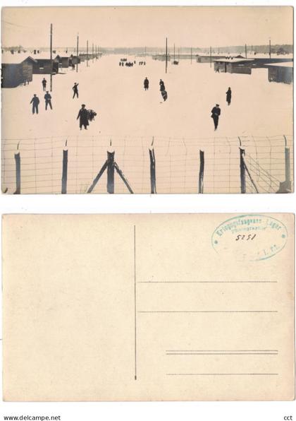 Güstrow Guestrow CARTE PHOTO Panorama du Camp (Camp de prisonniers)