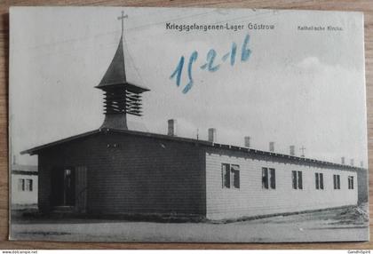 Gustrow, Guestrow - Kriegsgefangenen Lager - Katholische Kirche