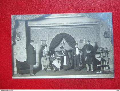 ALLEMAGNE - GUETERSLOH - GÛTERSLOH - CARTE PHOTO - CAMP PRISONNIERS OFFIZIER GEFANGENEN  LAGER - THEATRE ..