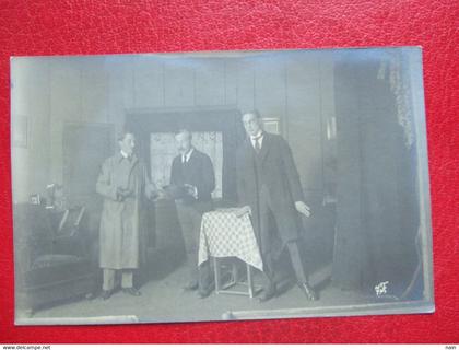 ALLEMAGNE - GUETERSLOH - GÛTERSLOH - CARTE PHOTO - CAMP PRISONNIERS OFFIZIER GEFANGENEN  LAGER - THEATRE ..