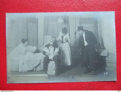 ALLEMAGNE - GUETERSLOH - GÛTERSLOH - CARTE PHOTO - CAMP PRISONNIERS OFFIZIER GEFANGENEN  LAGER - THEATRE ..