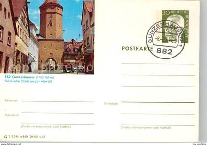 Gunzenhausen Altmuehlsee Stadttor