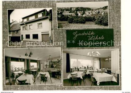 Hadamar Westerwald Gaststaette Wehrle Gastraum Panorama
