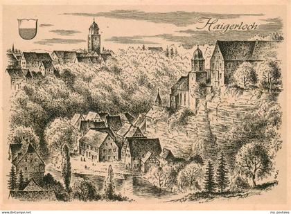 Haigerloch Mittelalterliches Staedtebild