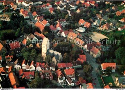 Halle Westfalen Haller Herz Fliegeraufnahme
