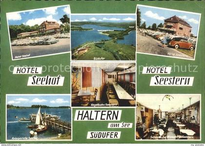 Haltern See Hotel Seehof Suedufer Hotel Seestern Anlegestelle Seehof Kegelbahn S