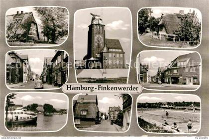 Finkenwerder Am Osterfelddeich Lotsenhaus Strohhaus Steendiek Kohlfleet Auedeich