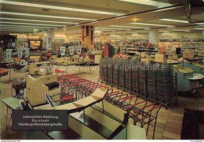 HAMBURG  CITY Karstadt Lebensmittel Abteilung