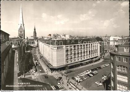 HAMBURG  CITY Moenckebergstrasse mit Karstadt Haus
