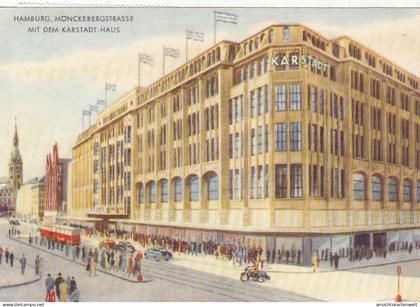 Hamburg, Karstadt-Haus, Mönckebergstrasse gl2001? #F5292