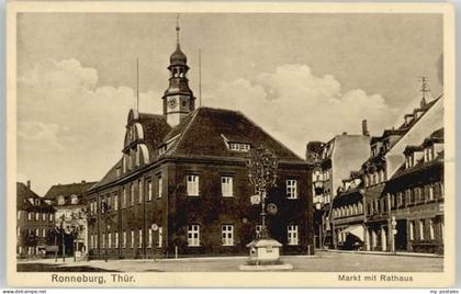 Ronneburg Markt Rathaus
