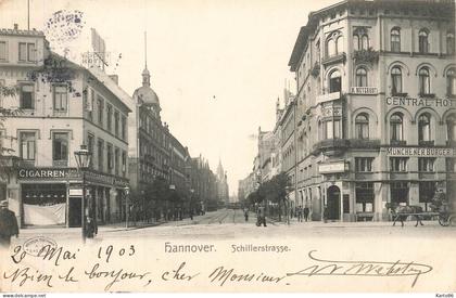 hannover , basse saxe * 1903 * schillerstrasse * hanovre germany allemagne