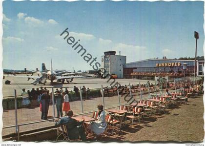 Hannover - Flughafen - AK Grossformat