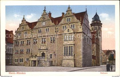 Hannoversch Muenden Rathaus