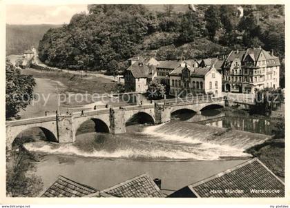 Hannoversch Muenden Werrabruecke
