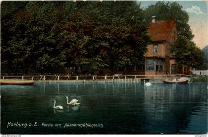 Harburg - Partie am Aussenmühlenteich