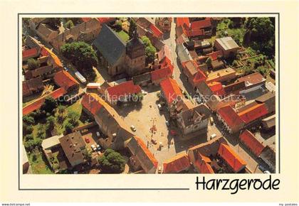 Harzgerode Luftbild Zentrum