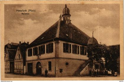 CPA Hassloch Rathaus GERMANY (898762)
