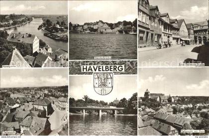 Havelberg Steintorbruecke Teilansicht Dom