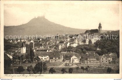 Hechingen Mit Burg Hohenzollern